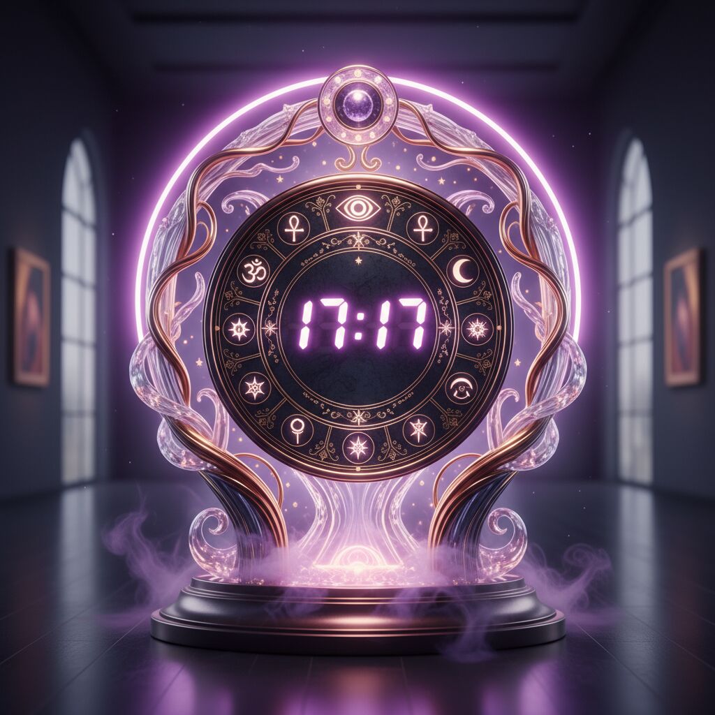 Découvrez la signification et l'interprétation complètes de l'heure miroir 17h17, ainsi que les messages cachés et les symboles associés.