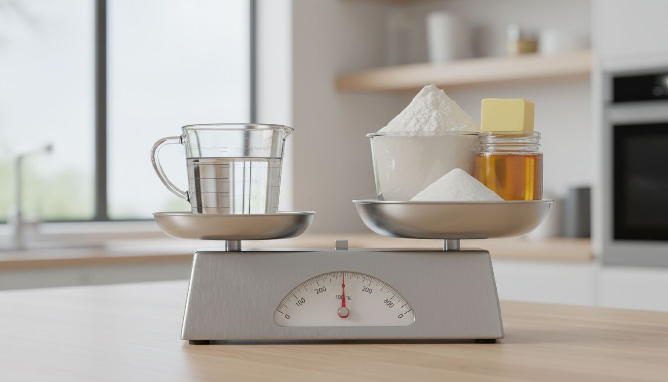 Découvrez pourquoi 100ml ne correspondent pas toujours à 100g et apprenez à différencier volume et poids pour vos mesures en cuisine.